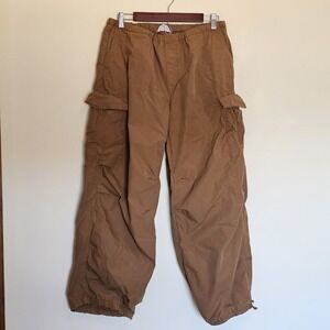Anthropologie Pull-On Parachute Pants by Pilcro Womens M Utility Streetwear